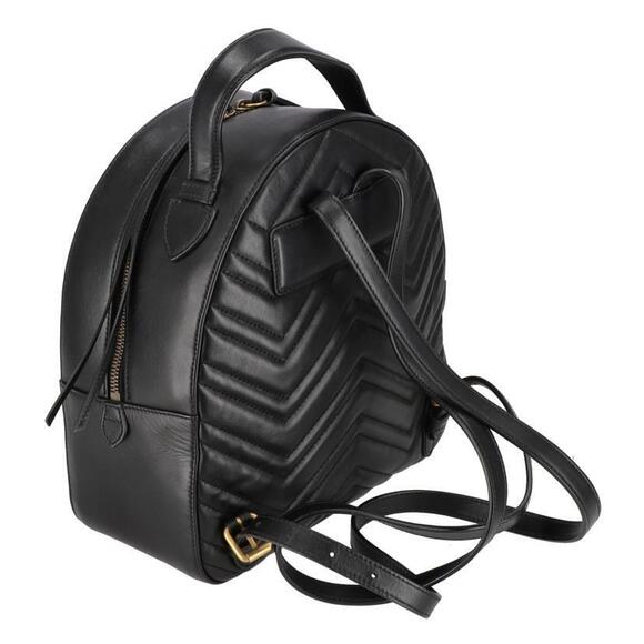GUCCI GG Marmont Butterfly Leather Backpack - Picture 4 of 7